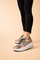 Women's Stylish Glitter Platform Sneakers Comfortable Casual Footwear 0
