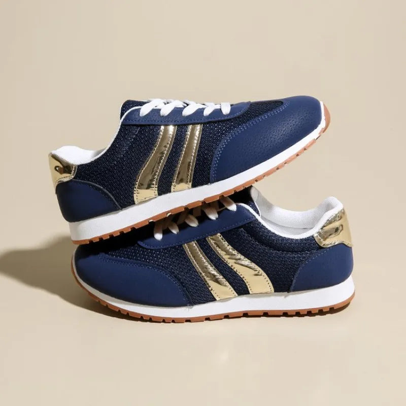 Women's Stylish Lace-Up Running Shoes Comfortable Lightweight Synthetic 0