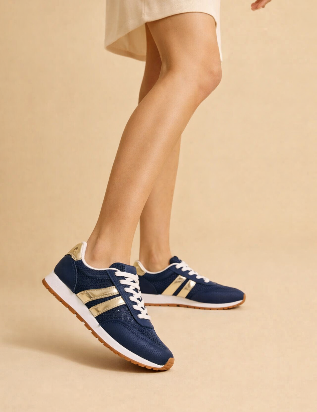 Women's Stylish Lace-Up Running Shoes Comfortable Lightweight Synthetic 0
