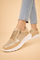Women's Stylish Lace-Up Sneakers Comfortable Breathable Fabric 0
