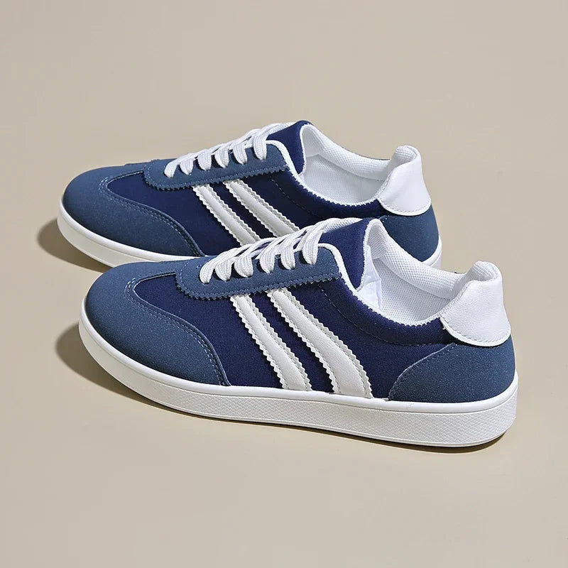 Women's Stylish Lace-Up Sneakers Comfortable Lightweight Synthetic 0