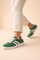 Women's Stylish Lace-Up Sneakers Comfortable Lightweight Synthetic 4