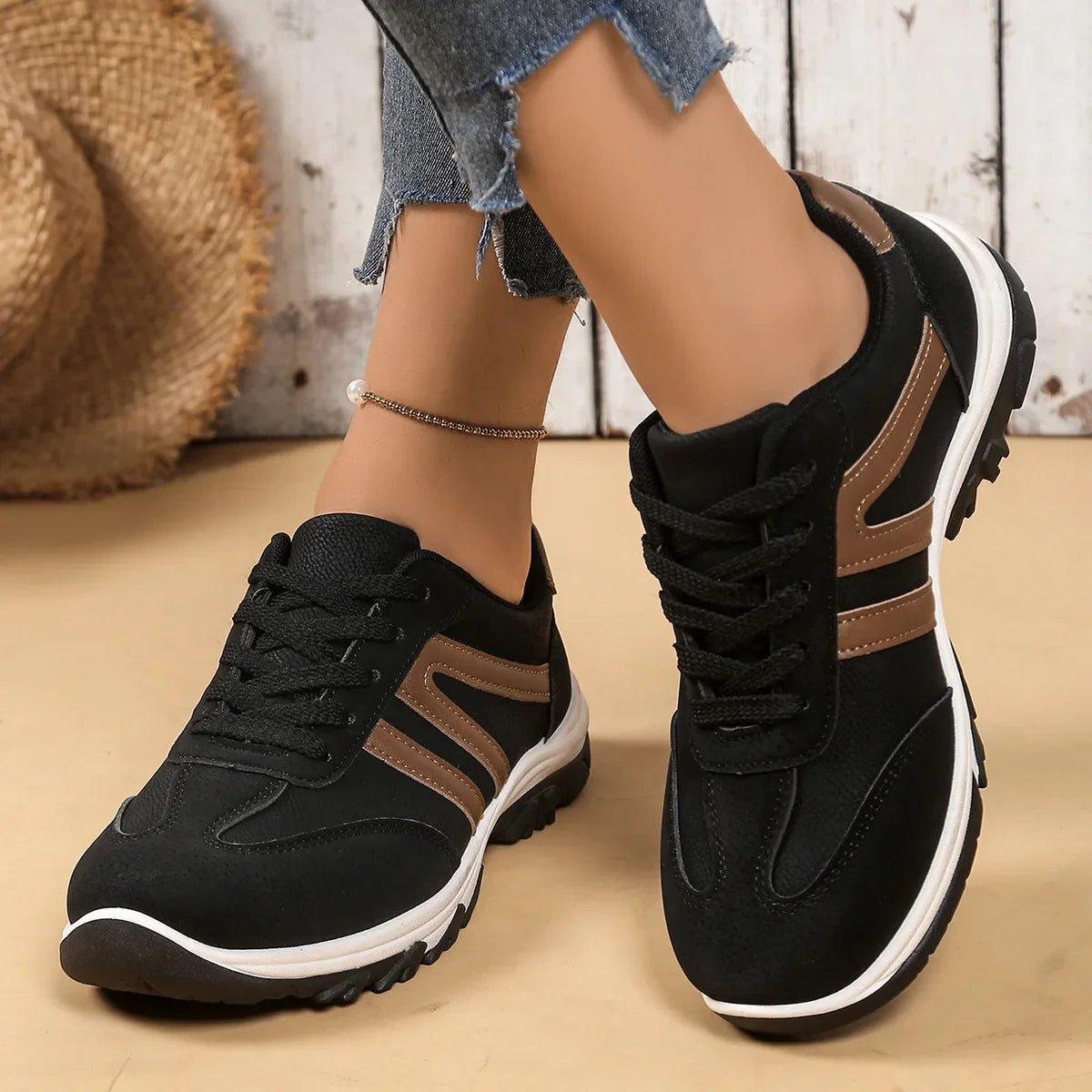 Women's Stylish Lightweight Sneakers Comfortable Mesh Walking Shoes 3