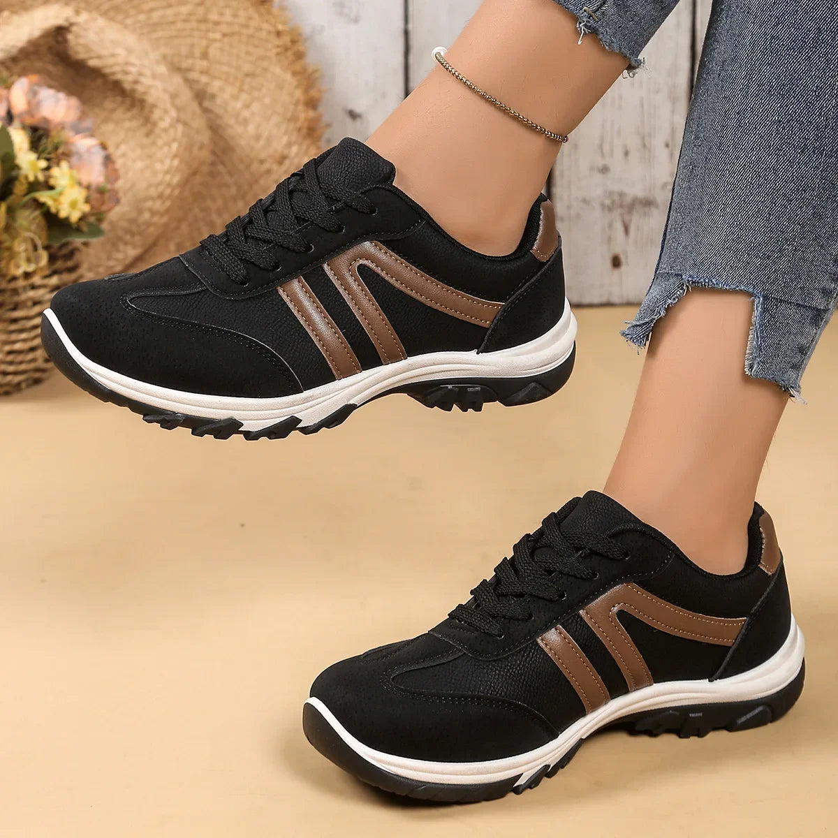 Women's Stylish Lightweight Sneakers Comfortable Mesh Walking Shoes 5