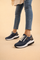 Women's Stylish Low-Top Sneakers Comfortable Faux Leather 5