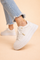 Women's Stylish Plateau Sneakers Comfortable Synthetic 4