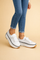 Women's Stylish Platform Sneakers Comfortable Knit Upper 0