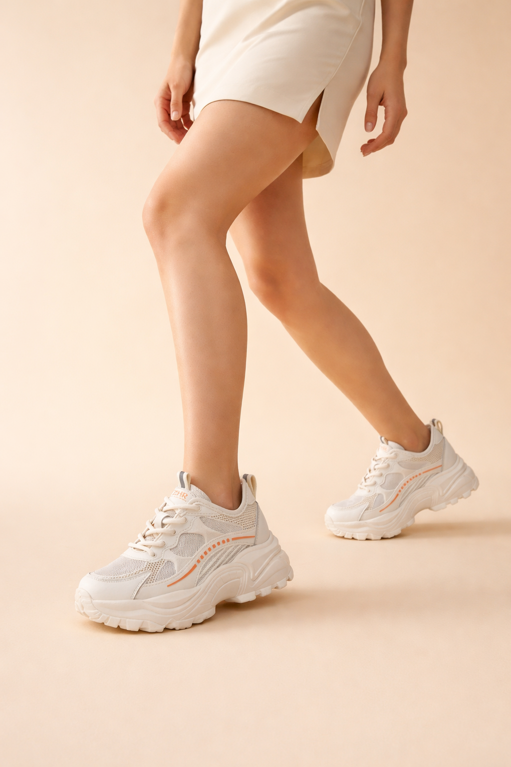 Women's Stylish Platform Sneakers Breathable Mesh Comfort 1