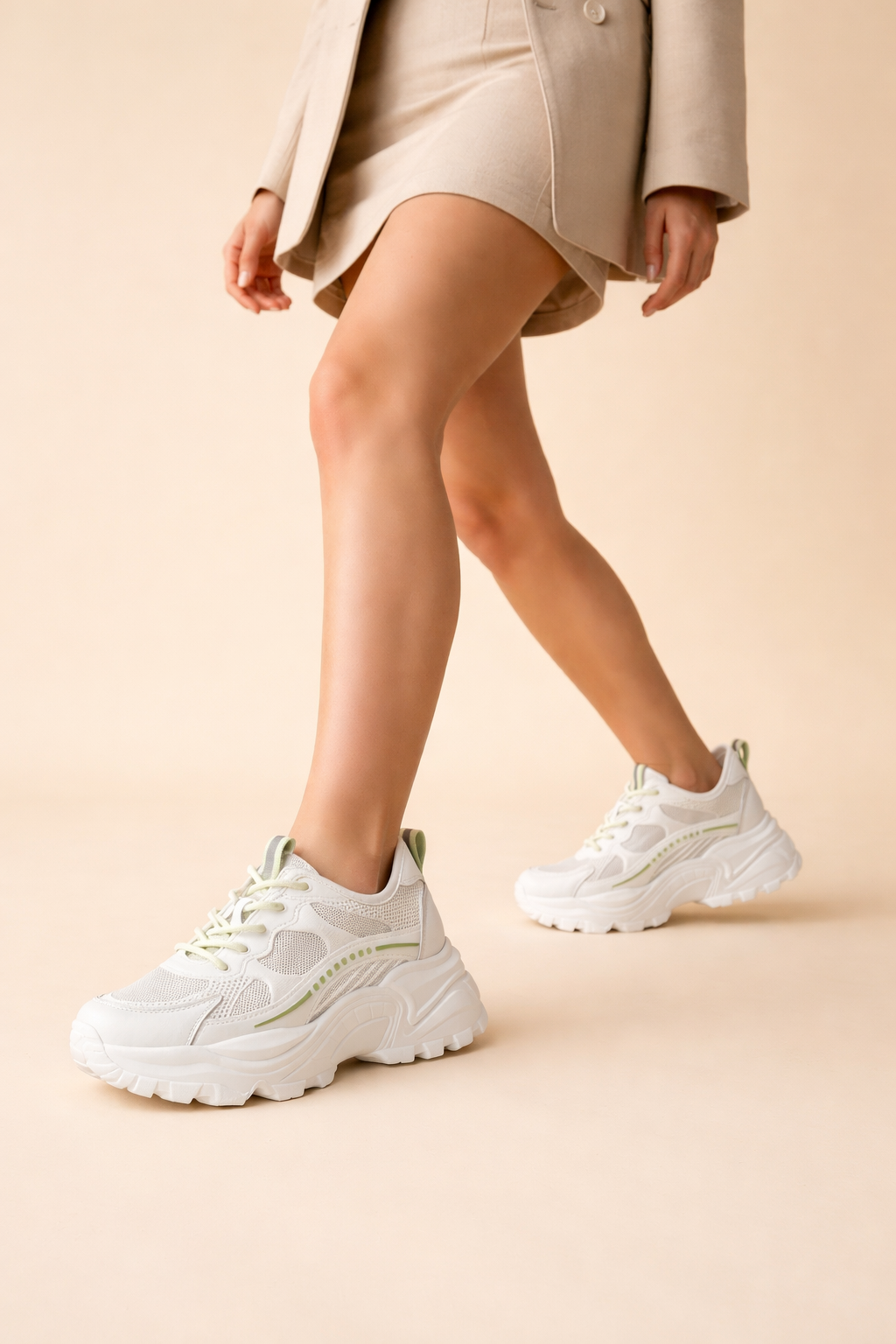 White - Green