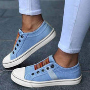 Women's Stylish Slip-On Sneakers Comfortable Everyday Wear 0