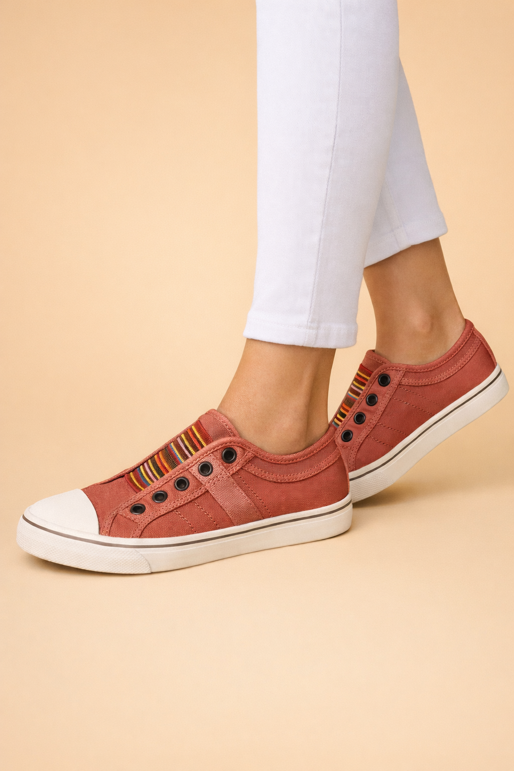 Women's Stylish Slip-On Sneakers Comfortable Everyday Wear 3