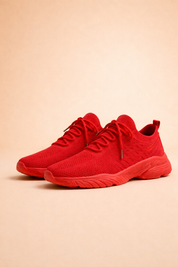 Women's Stylish Slip-On Sneakers Comfortable Knit Fabric 6