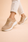 Women's Stylish Wedge Sneakers Comfortable Breathable Faux Leather 5