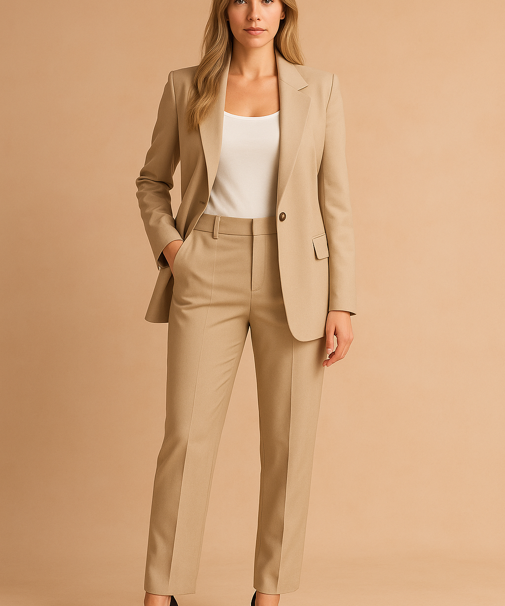 Women's Suit Modern Fitted Design High-Quality Fabric 0