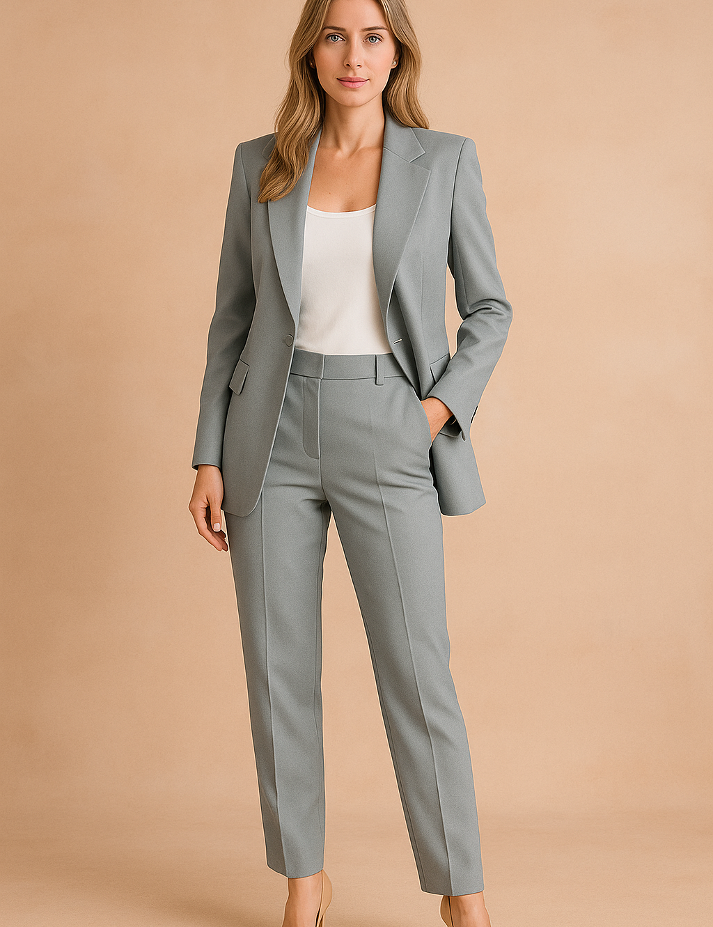 Women's Suit Modern Fitted Design High-Quality Fabric 2
