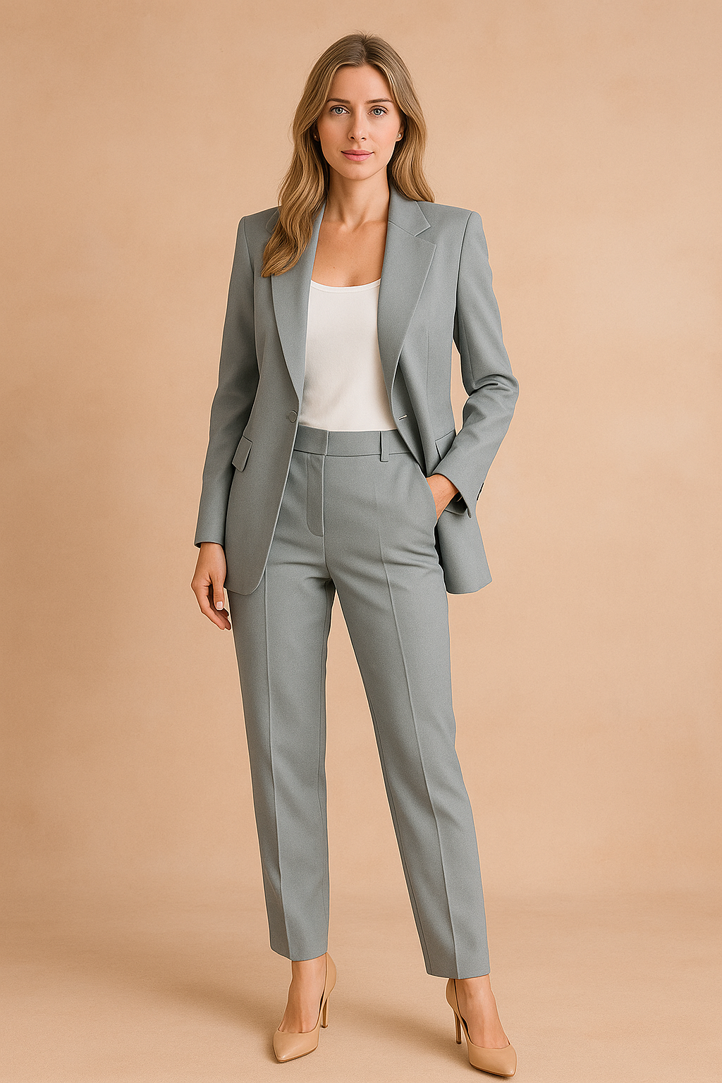 Women's Suit Modern Fitted Design High-Quality Fabric 2