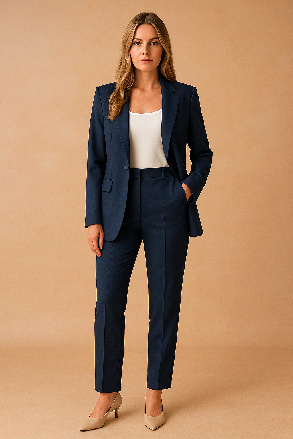 Women's Suit Modern Fitted Design High-Quality Fabric 4