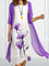 Women's Summer Dresses Midi Dress and Chiffon Cardigan Set for Effortless Style 1