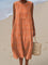 Women's Summer Midi Dress with Pockets, Sleeveless Design for Effortless Style and Comfort 5