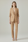 Women’s Tailored Blazer Set with Notched Lapel and Straight-Leg Trousers 0