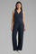 Women’s Two-Piece Set V-Neck Waistcoat and Wide Leg Trousers for Summer 2