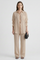 Women's Two Piece Set - Button Shirt & Straight Trousers - Chic Matching Sets Women for Casual & Professional Wear 0