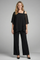 Women’s Two Piece Set Asymmetrical Top with Wide Leg Trousers Casual Outfit 0
