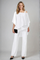 Women’s Two Piece Set Asymmetrical Top with Wide Leg Trousers Casual Outfit 5
