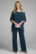 Women’s Two Piece Set Asymmetrical Top with Wide Leg Trousers Casual Outfit 7