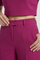 Women’s Two Piece Set with Short Sleeve Top and Wide Leg Trousers for Summer 0