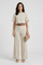Women’s Two Piece Set with Short Sleeve Top and Wide Leg Trousers for Summer 7