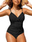 Women's V-neck swimsuit 0