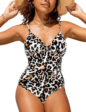 Women's V-neck swimsuit 10