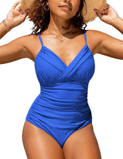 Women's V-neck swimsuit 7