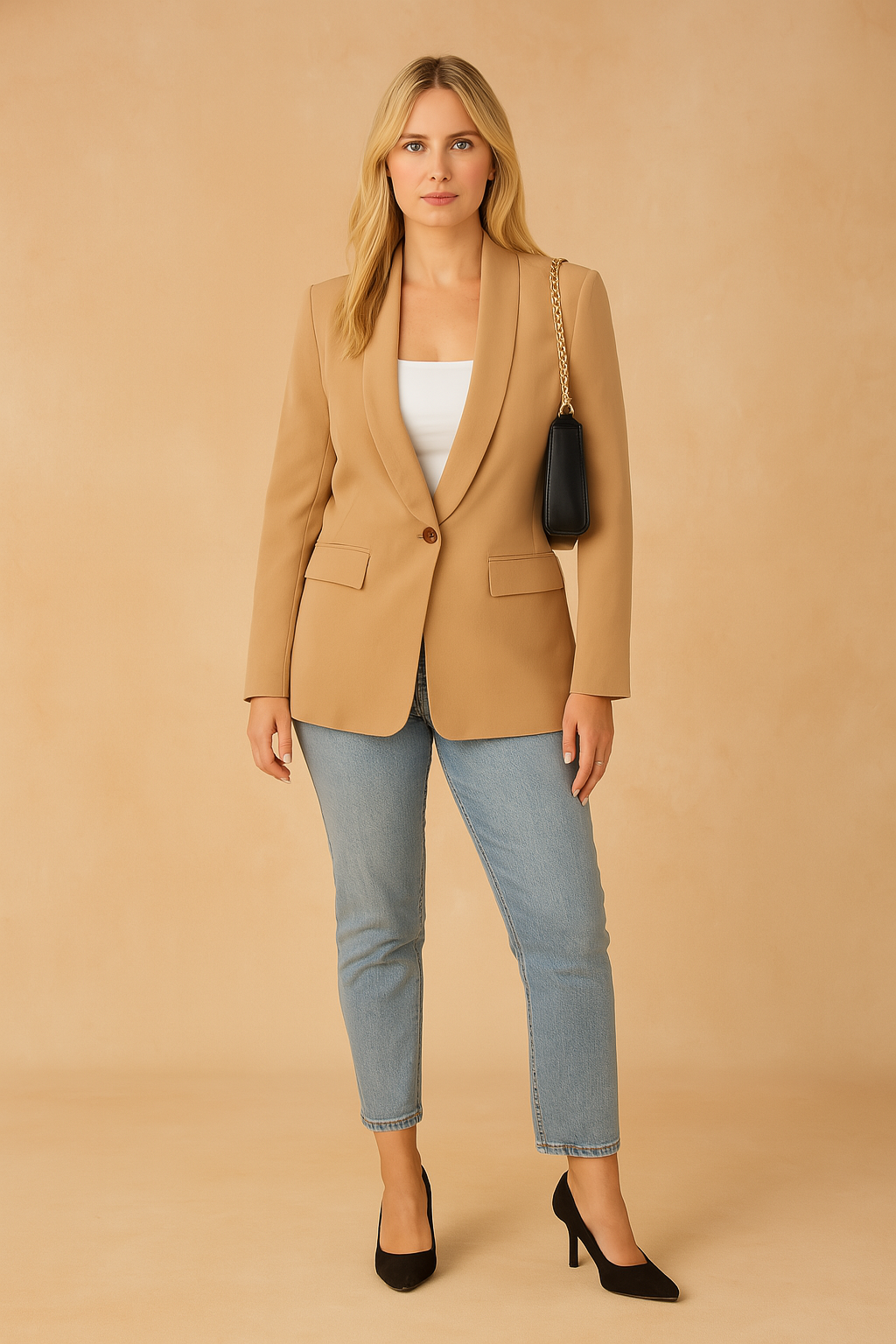 Women's Versatile Blazer Lightweight Fabric for Everyday Wear 4