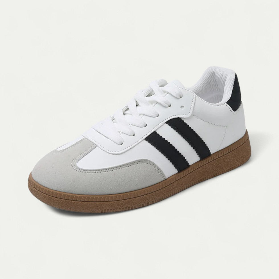 Women's Walking Shoes for Women Comfortable Faux Leather and Mesh Trainers 0