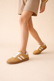 Women's Walking Shoes for Women Comfortable Faux Leather and Mesh Trainers 5