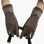 Women's Winter Gloves with Fleece Lining, Touchscreen, Adjustable Fit - Cozy Ladies Winter Gloves for Cold Weather 0