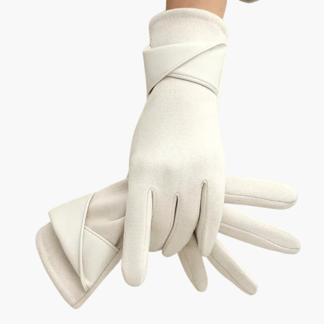 Women's Winter Gloves with Fleece Lining, Touchscreen, Adjustable Fit - Cozy Ladies Winter Gloves for Cold Weather 4