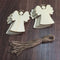 Wooden Christmas Tree Hanging Pendant Set 16