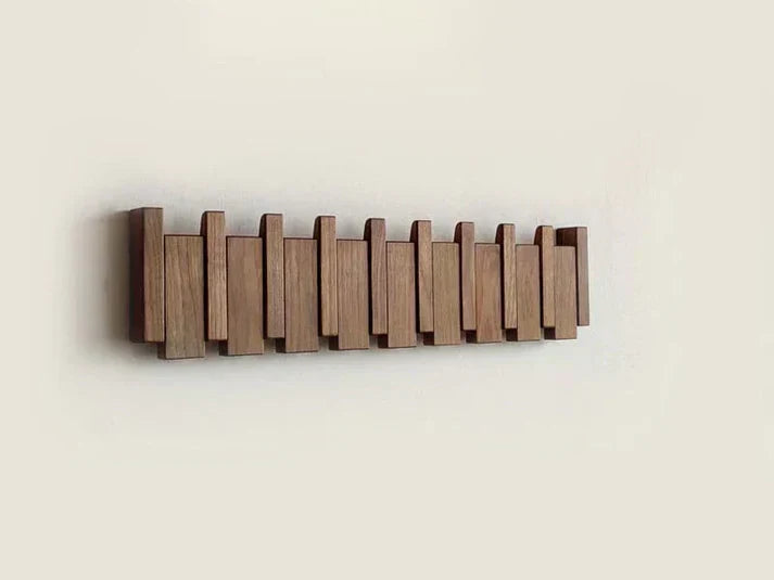 Wooden piano coat rack - HarmonyCoat 6