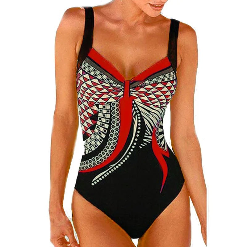 Zinnia - printed swimsuit for women 0