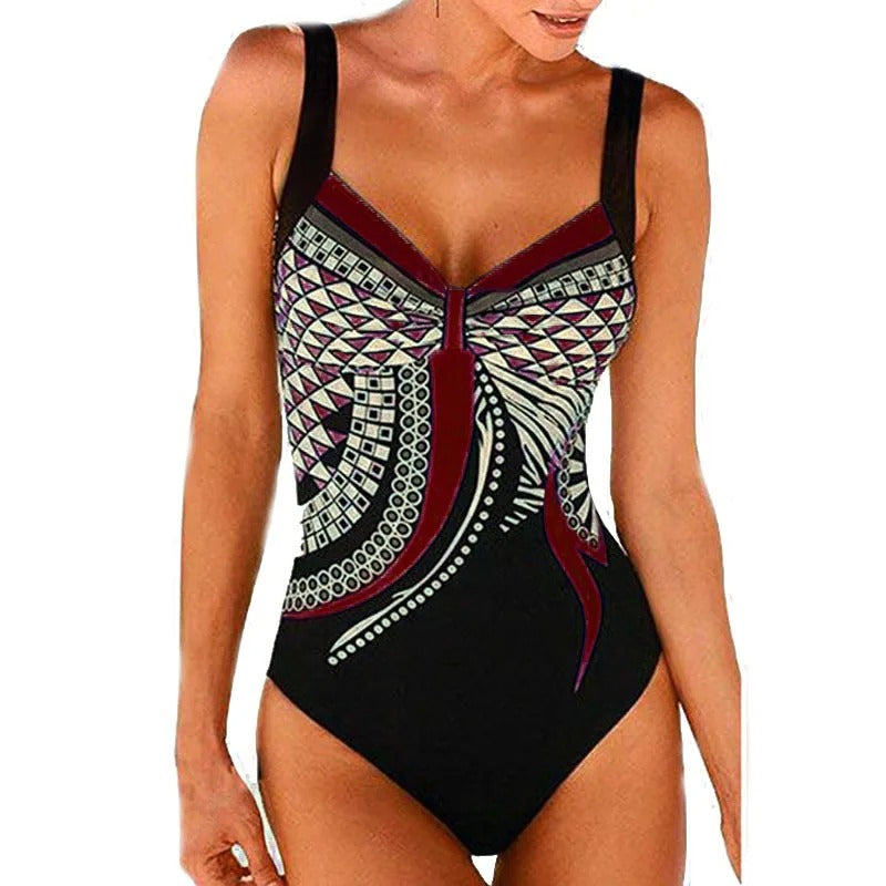 Zinnia - printed swimsuit for women 1