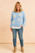 Zofia | Floral pattern cardigan with buttons 3