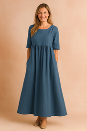 Zuzanna | Airy dress with pockets 5