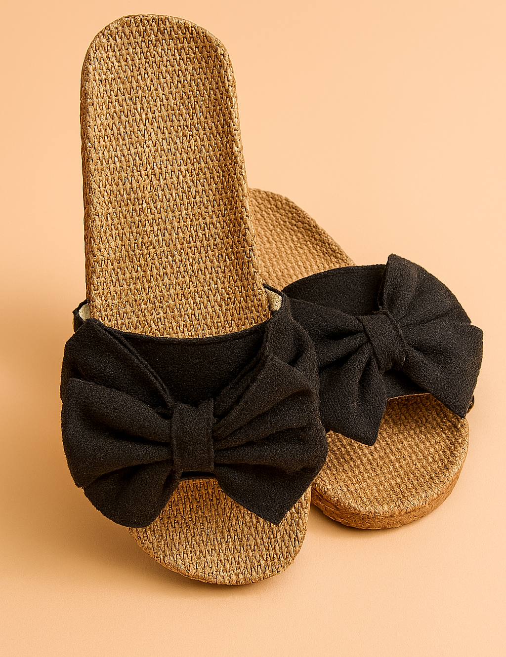 Zuzanna | Flip-flops with a striking bow 2