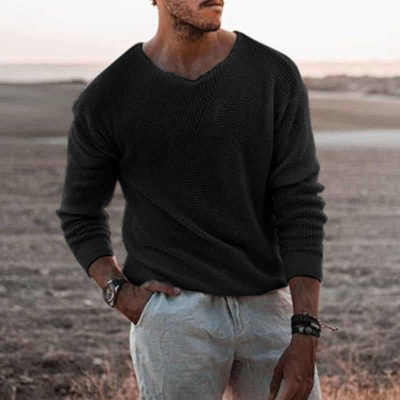 Bram | Men's casual, warm sweater | Soft knit