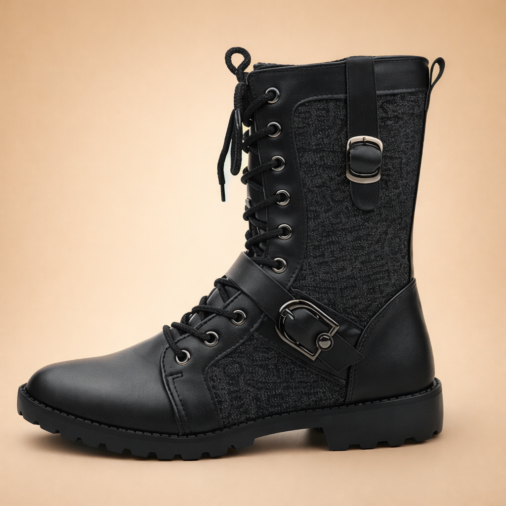 Dexter | Bold Lace-Up Combat Boots for Urban Streetwear Edge