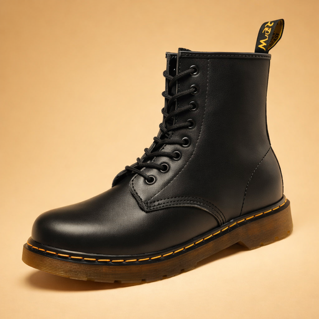 Harvey | Classic Lace-Up Combat Boots for Timeless Street Style