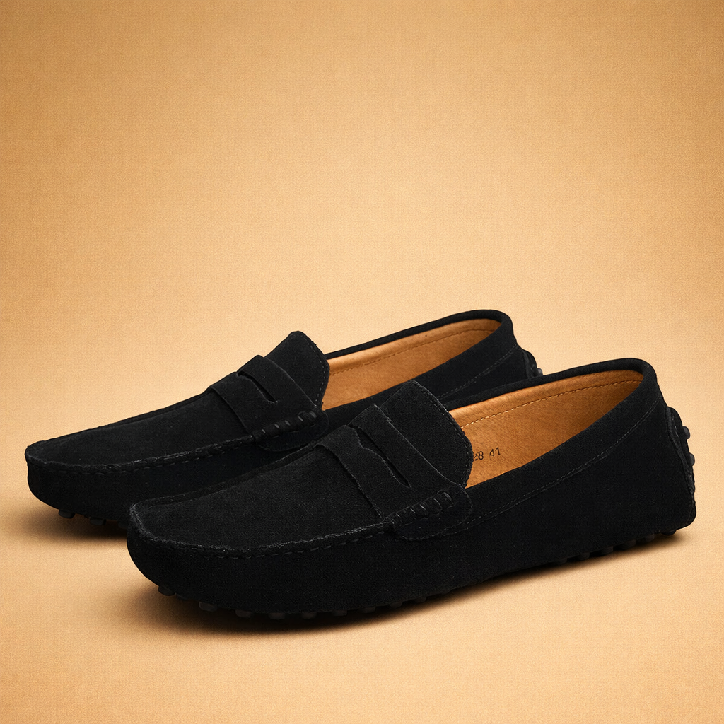 Alex | Men's Stylish Suede Loafers Comfortable Italian Design